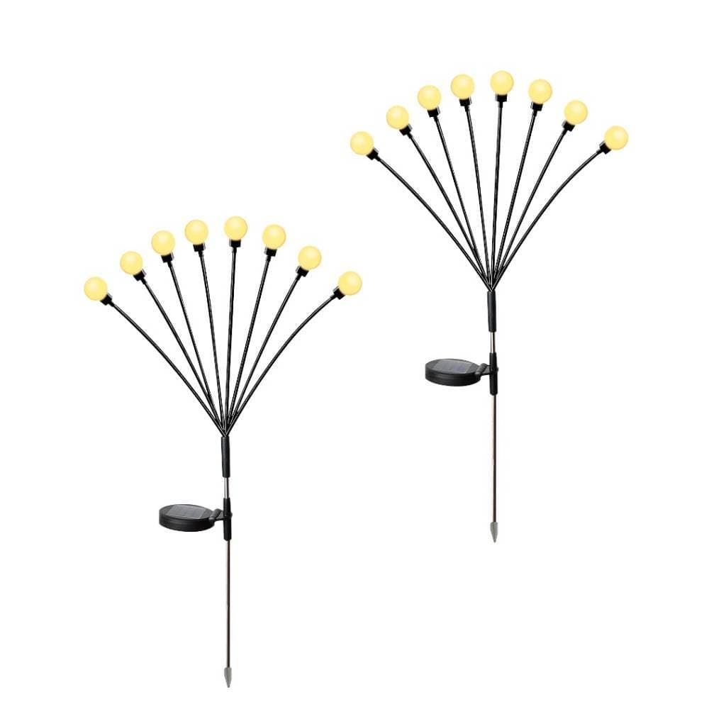 Luz solar LED RGB de jardín set de 2 · 38A