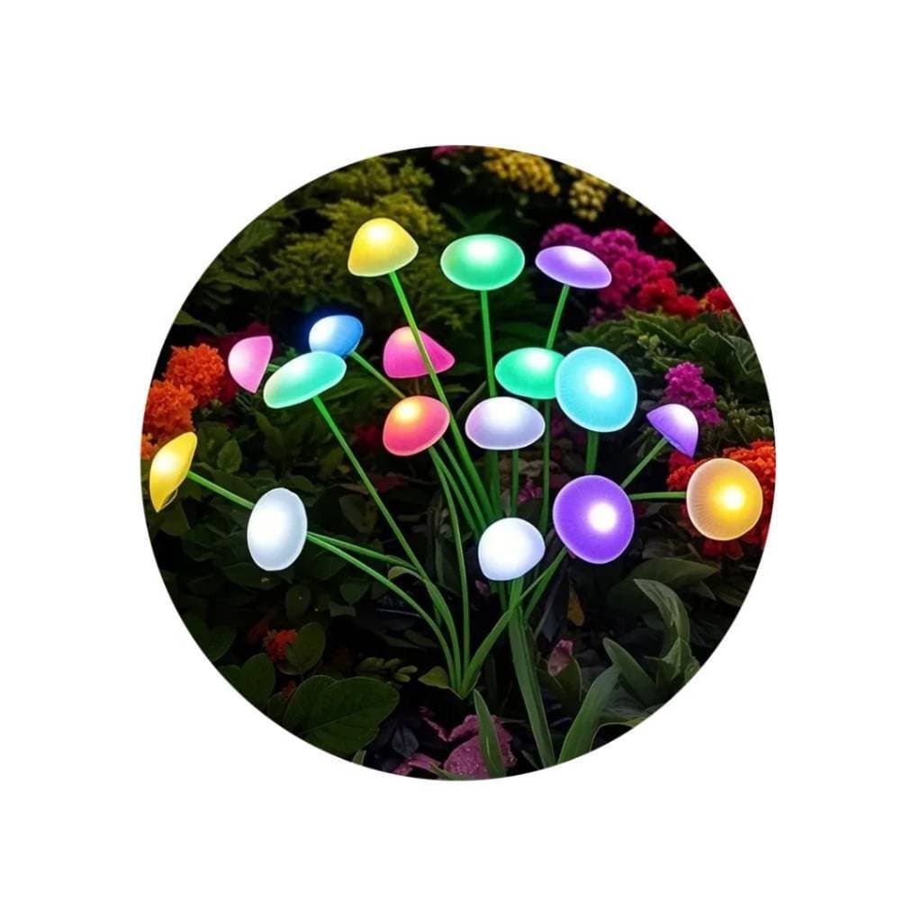 Luz solar LED RGB de jardín set de 2 · 485-11