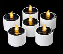 Velas solares decorativas set de 6
