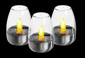 Velas solares decorativas set de 3