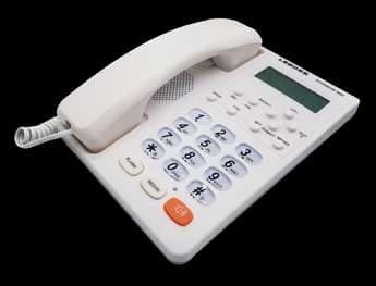Teléfono fijo Leboss con captor de llamadas · 6002