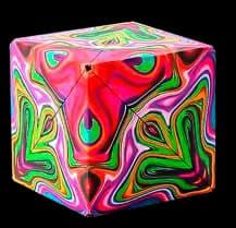 Cubo mágico 3D transformable ·
