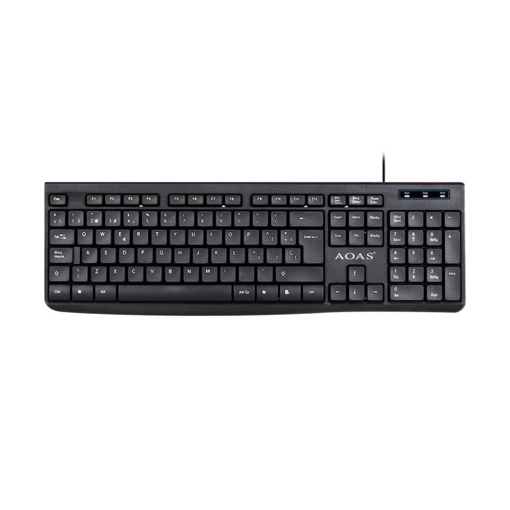 Teclado con cable