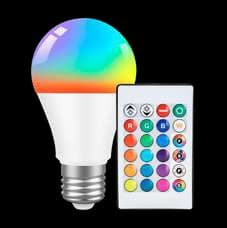 Lámpara LED RGB con control remoto