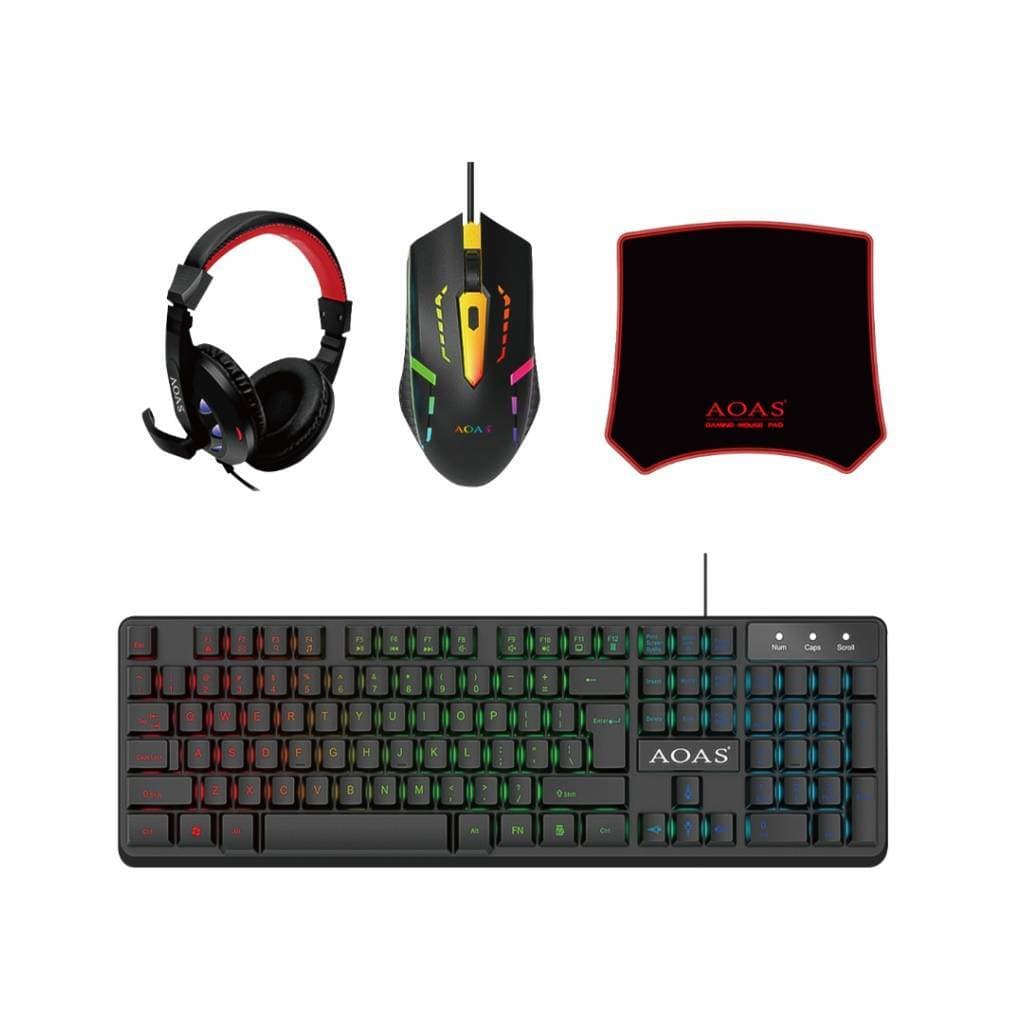 Combo Gamer USB LED RGB