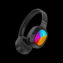 Auriculares Bluetooth con luz LED RGB