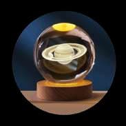 Lámpara esfera de cristal 6 cm · CB6-C