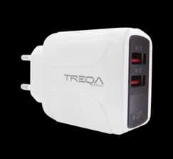 Cargador x 2 USB 3.1A con display