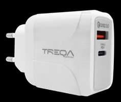 Cargador USB y Tipo C 3.0A carga rápida