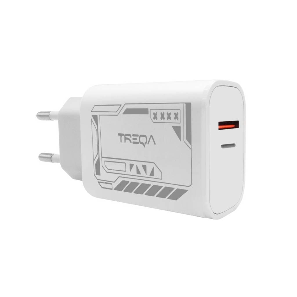 Cargador USB y Tipo C carga rápida