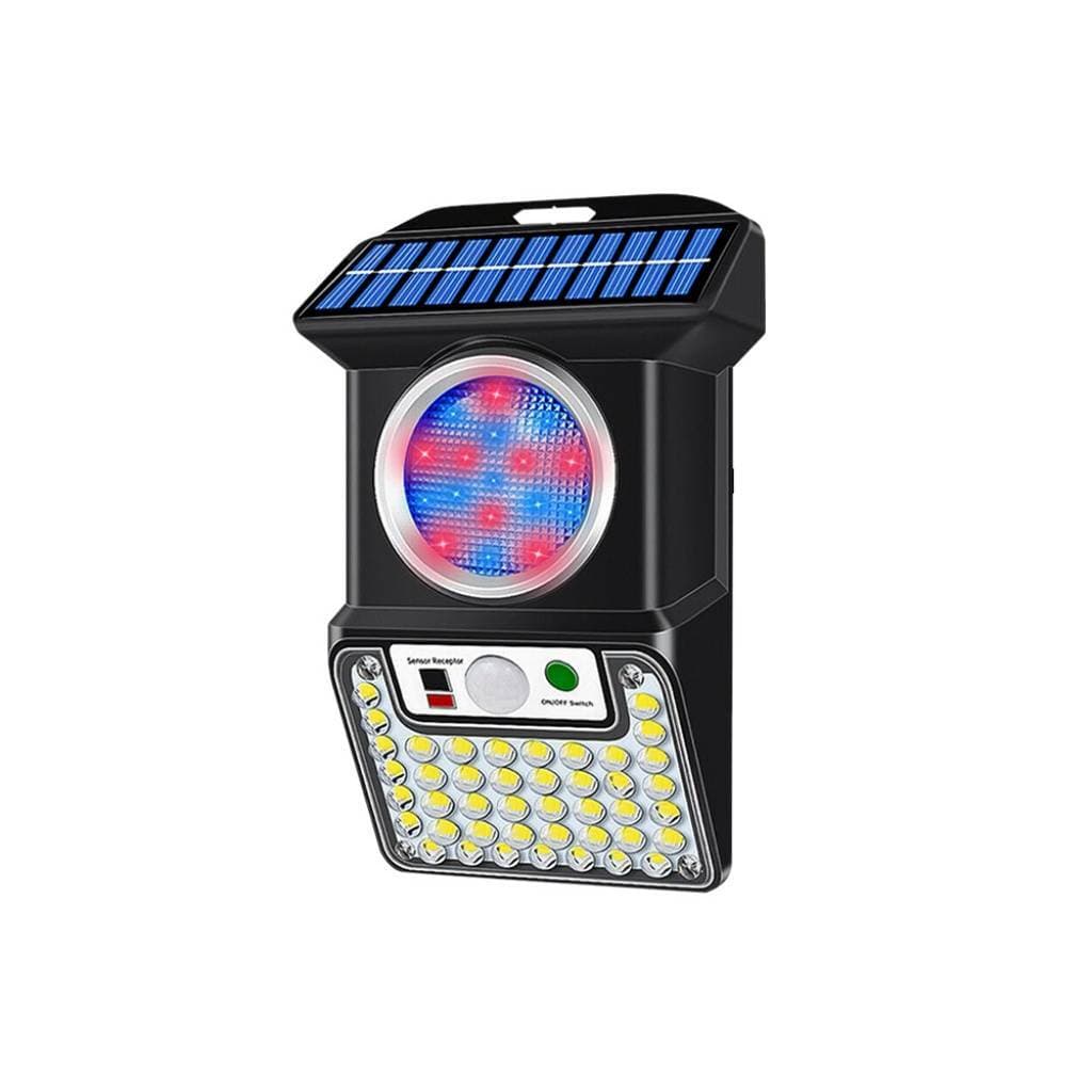 Luz exterior LED solar con sensor de movimiento ·