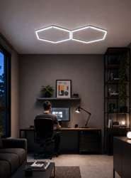 Módulo LED hexagonal 2 paneles