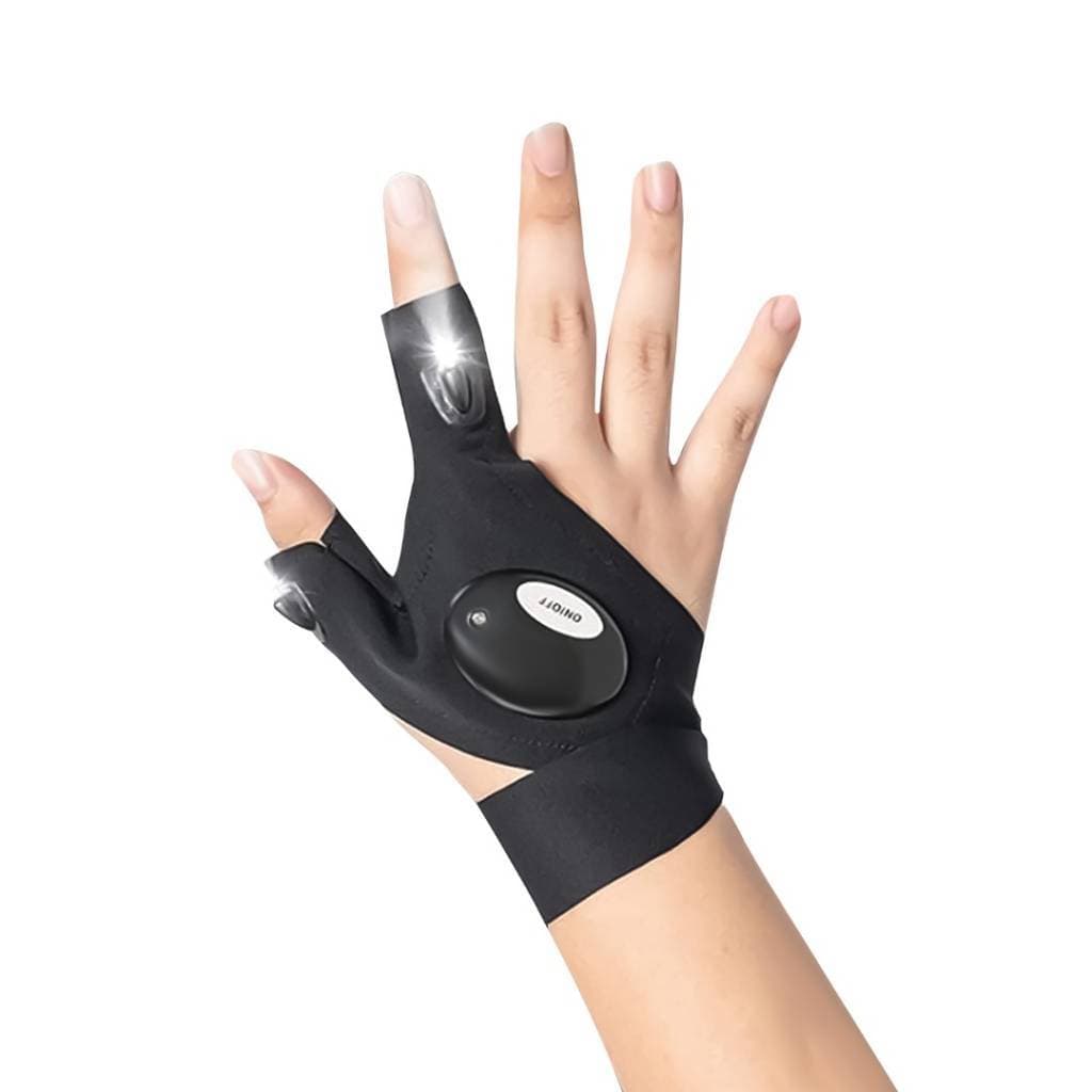 Guantes con luz LED