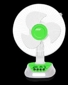 Ventilador inalámbrico con panel solar 12”