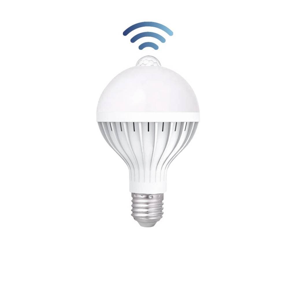 Lámpara LED con sensor de movimiento y luminosidad ·