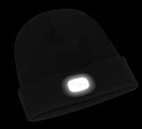 Gorro con luz LED ·
