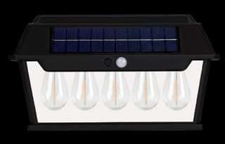 Lámpara LED solar exterior con sensor · HW999-5W