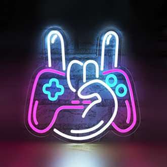 Letrero de neón gamer · HY-7852