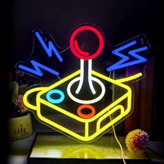 Letrero de neón gamer · HY-7853