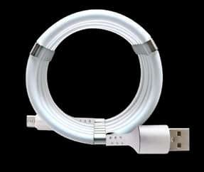 Cable magnético de carga y datos micro USB ·