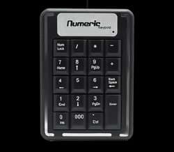 Teclado numérico con cable