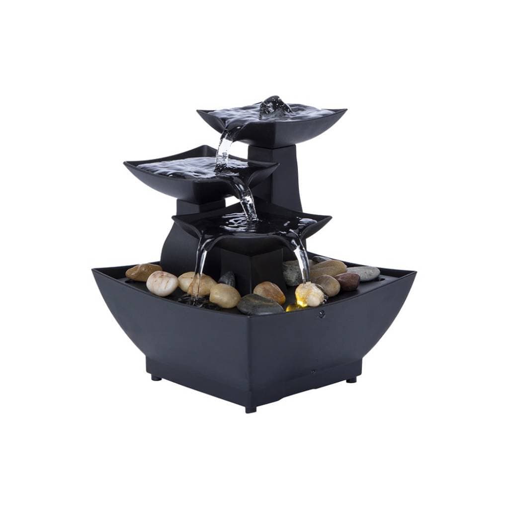 Fuente de agua interior decorativa con luz LED · L-017