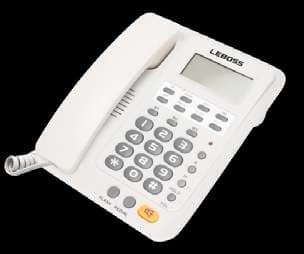 Teléfono fijo Leboss con captor de llamadas · L-30