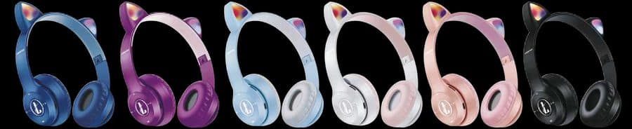 AURICULAR LEDSTAR KIDS CAT BLUETOOTH · LA-CAT