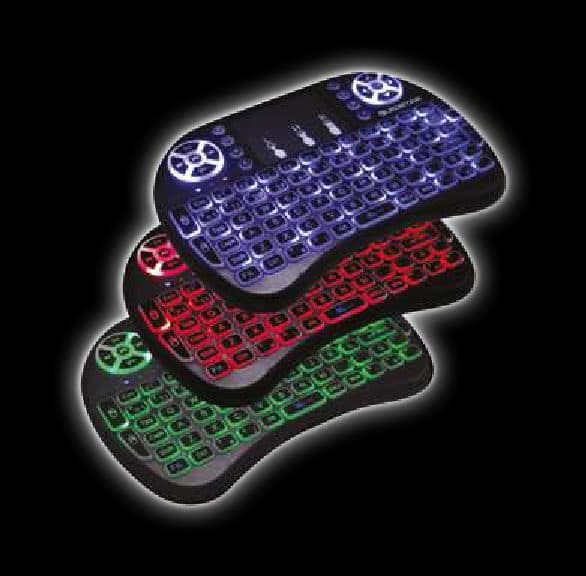 Mini teclado inalámbrico Ledstar