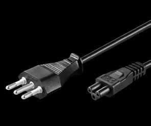 Cable de corriente tipo Mickey