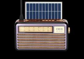 Radio portátil retro recargable · MK-193BT