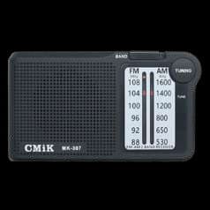 Radio portátil recargable