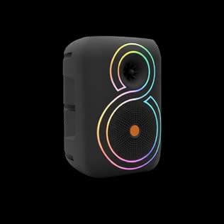 Parlante 8” LED RGB · MS-2044BT