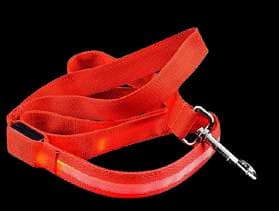 Correa para mascotas con luz LED ·