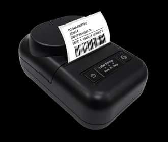 Mini impresora térmica de etiquetas portátil Bluetooth