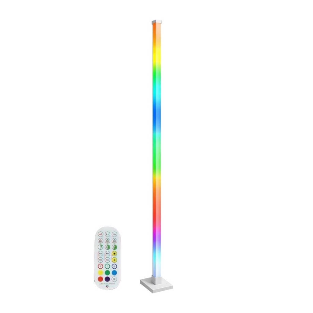 Luz de pie LED RGB para esquinas con control remoto