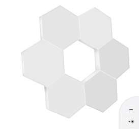 Módulos LED RGB hexagonales táctiles con control remoto · · SR-359