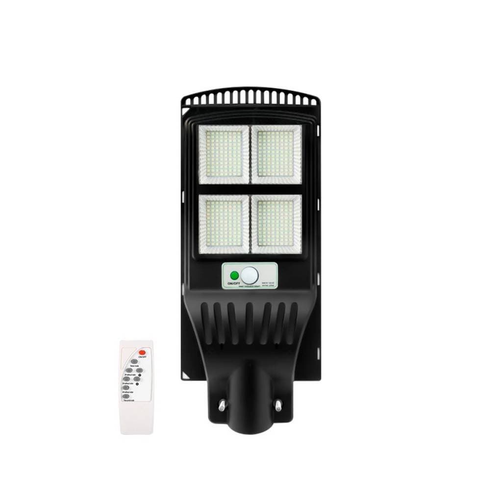 Foco LED exterior con panel solar 120W