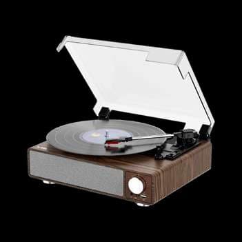 Bandeja de vinilos Bluetooth con parlante · T23-R