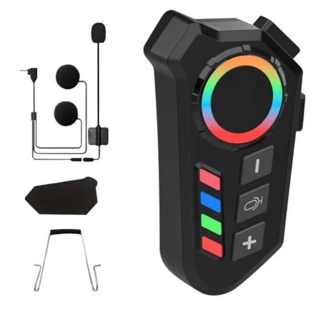 Intercomunicador Bluetooth para casco de moto
