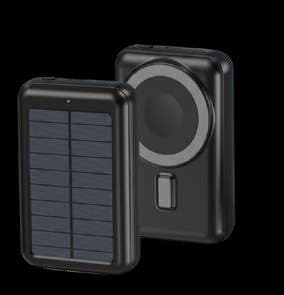 Power bank inalámbrico solar