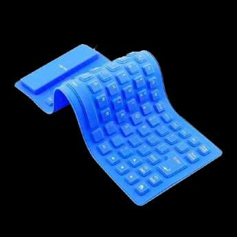 Teclado flexible con cable ·
