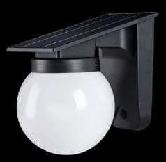 Lámpara LED solar exterior con sensor