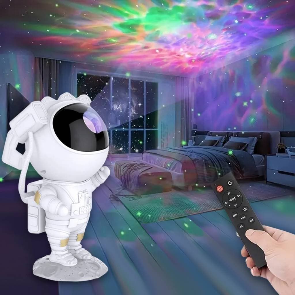 Lámpara proyector astronauta